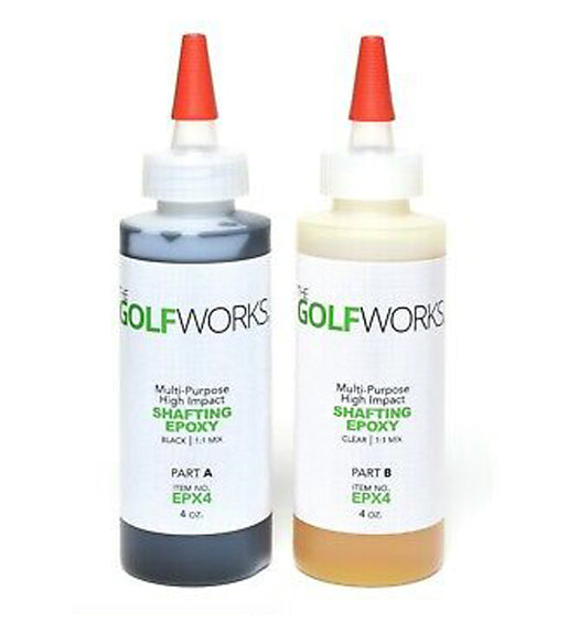 The GolfWorks - High Impact Shafting Epoxy - Club assembly Glue - 8 oz / 240 ml