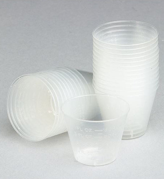 100 x The GolfWorks - Epoxy Metric Mixing Cups - Club Assembly Aid