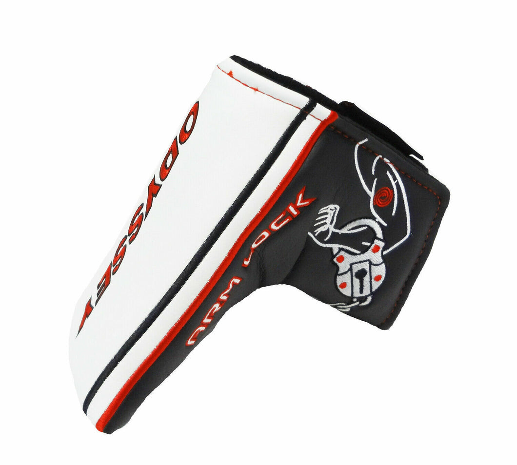 Odyssey Arm Lock Black/Red/White Blade Putter cover