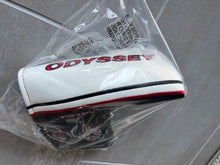 Load image into Gallery viewer, Odyssey Arm Lock Black/Red/White Blade Putter cover
