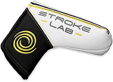 Load image into Gallery viewer, Odyssey Stroke Lab White / Black / Yellow Blade Putter cover
