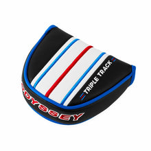 Load image into Gallery viewer, Odyssey Triple Track  Black/Red/Blue Mallet Putter cover
