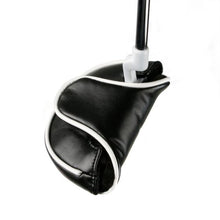 Load image into Gallery viewer, Putter Head Cover - Black - Mallet Type - Type - Fits most  Mallet Putters
