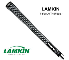 Load image into Gallery viewer, Genuine Lamkin Crossline Golf Grips - Standard Mid &amp; Jumbo Size
