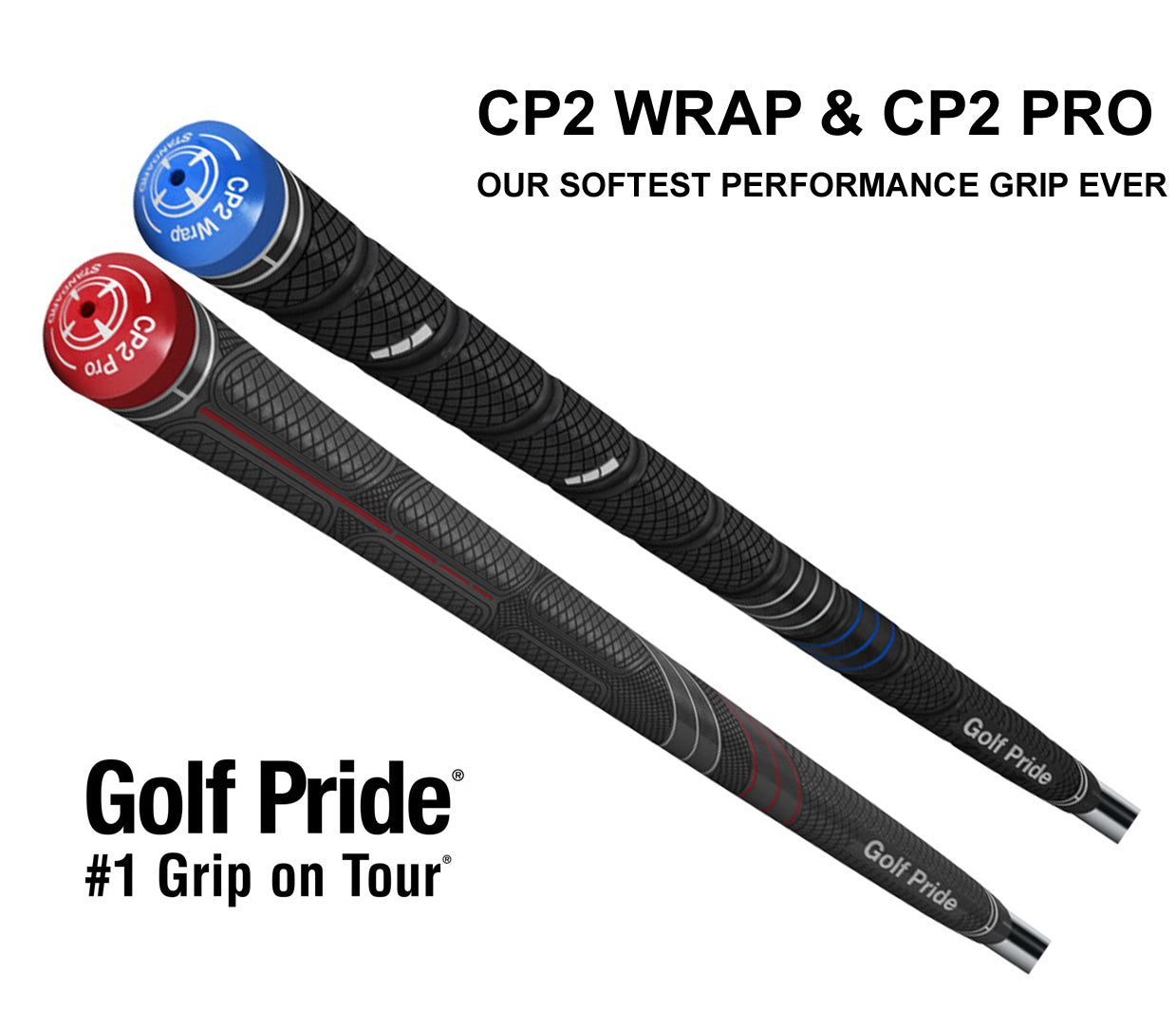 Golf Pride CP2 Wrap & Pro Golf Grips - Std Mid & Jumbo / Oversize – AUGolf