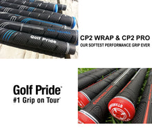 Load image into Gallery viewer, Golf Pride CP2 Wrap &amp; Pro Golf Grips - Std Mid &amp; Jumbo / Oversize
