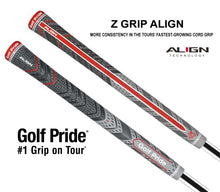 Load image into Gallery viewer, Golf Pride Standard &amp; Mid Size Z Grip Align Golf Grips

